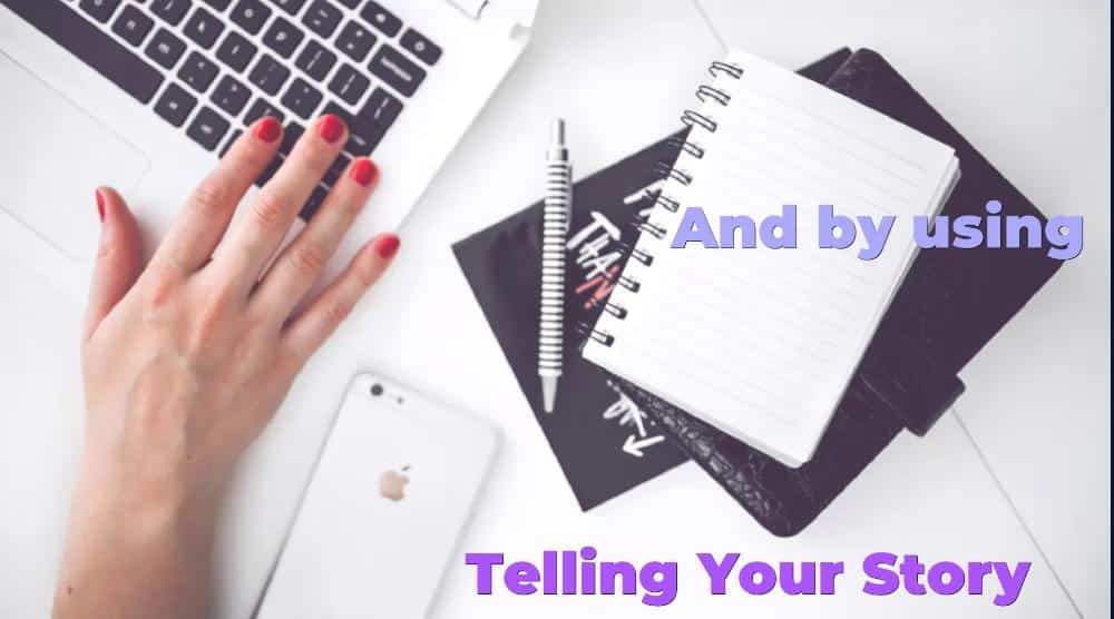 Inspiring final call to action to begin the storytelling journey